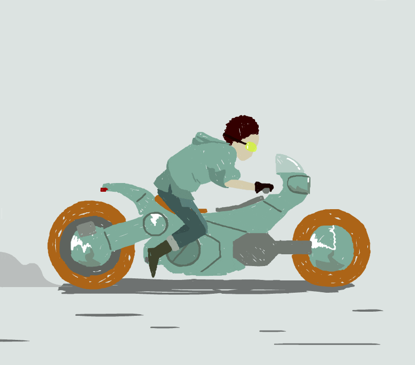 animated motorbikes