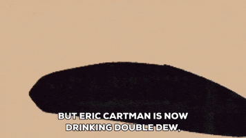 mountain dew cartman GIF by South Park 