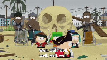eric cartman skull GIF by South Park 