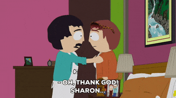 plead don't go GIF by South Park 