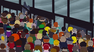 Black Friday Mob GIF by South Park