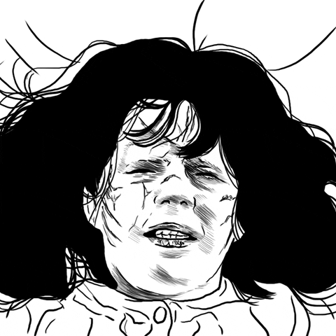 the exorcist horror GIF by Percolate Galactic