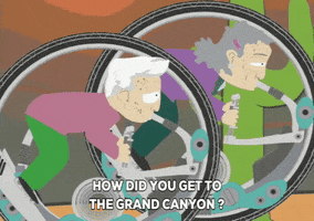 exercise street GIF by South Park 