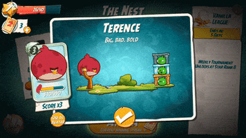 power up terence GIF by Angry Birds