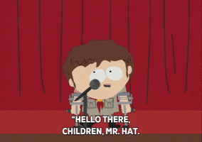 stage talking GIF by South Park 