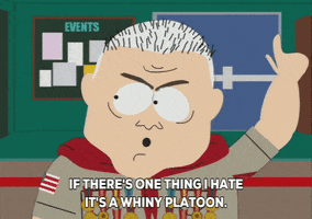 angry platoon GIF by South Park 