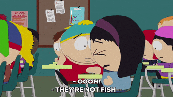 eric cartman fish GIF by South Park 