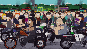 surprise gang GIF by South Park 