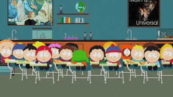 stan marsh writing GIF by South Park 