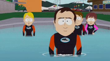 sea world pool GIF by South Park 