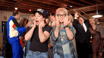 wayne's world fish GIF by Hollywood Suite