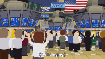 happy wall street GIF by South Park 