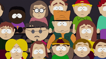 token black glasses GIF by South Park 