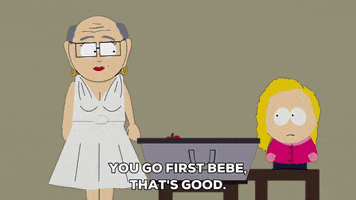 bebe stevens dress GIF by South Park 