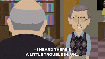 bill gates meeting GIF by South Park 