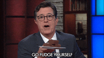 Stephen Colbert Middle Finger GIF by The Late Show With Stephen Colbert