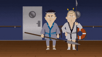 warrior spear GIF by South Park 