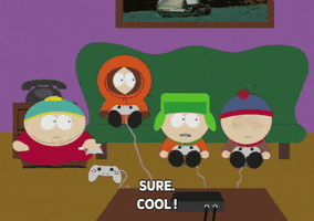 eric cartman controller GIF by South Park 