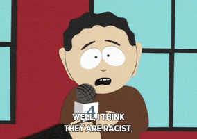 racists reporting GIF by South Park 
