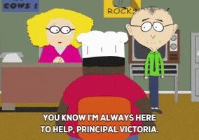 mr. mackey help GIF by South Park 