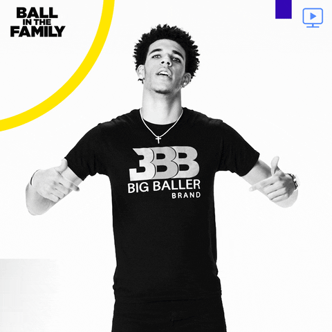 Lonzo Ball Heart GIF by Ball in the Family