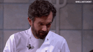 laugh ride GIF by Hell's Kitchen Italia