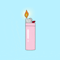 on fire smoking GIF by Lunares