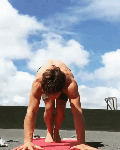 Yoga Sunshine GIF by yogabullshit
