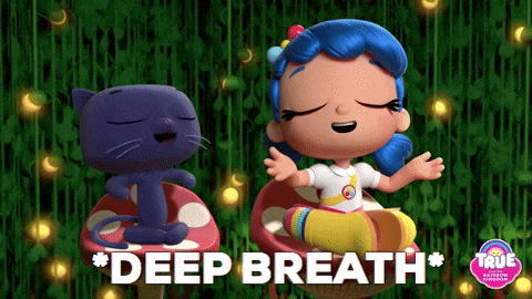 breathe guru studio GIF by True and the Rainbow Kingdom