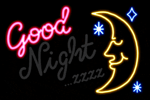 Good Night GIF by GIPHY Studios Originals