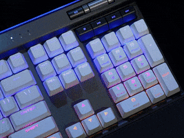 corsair rgb keyboard GIF by CORSAIR