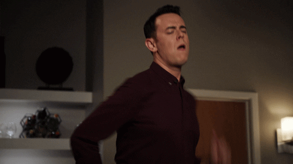 Colin Hanks Running GIF by CBS - Find & Share on GIPHY