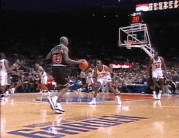 Pull Up Chicago Bulls GIF by NBA