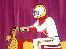 hanna barbera motorcycle GIF by Warner Archive