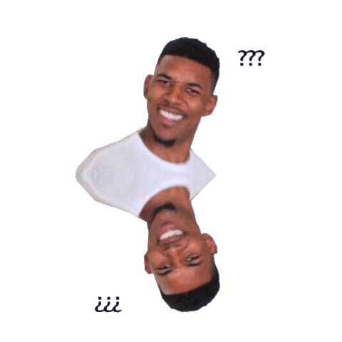 confusion wtf STICKER by Jess Mac