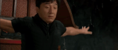 scared jackie chan GIF