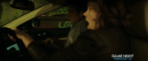 car driving GIF by Game Night Movie