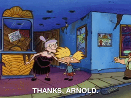 Hey Arnold Nickelodeon GIF