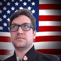 Fourth Of July Salute GIF by GIPHY CAM