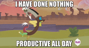 bnking discord my little pony i have done nothing productive all day GIF