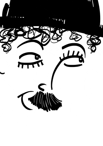 mikevderderian illustration movies vintage cinema GIF