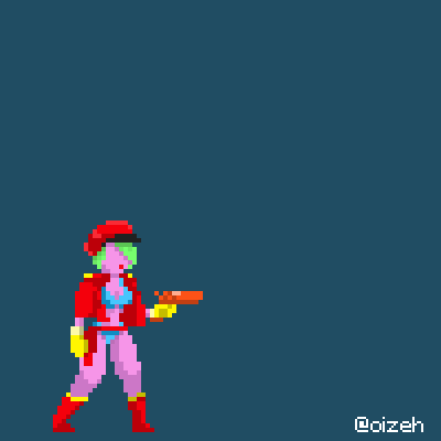 eagorajose girl guns pistol loudnoises GIF