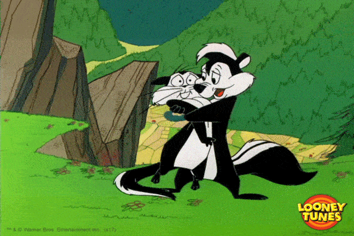 Pepe Le Pew Love Gif By Looney Tunes Find Share On Giphy