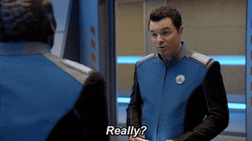 Seth Macfarlane Seriously GIF by The Orville