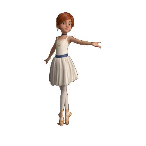 Ballerina Leap Movie Sticker by LEAP!