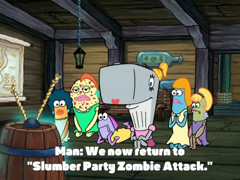 spongebob the slumber party