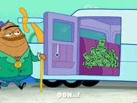 spongebob money gif