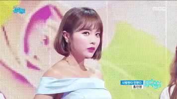 k-pop wink GIF