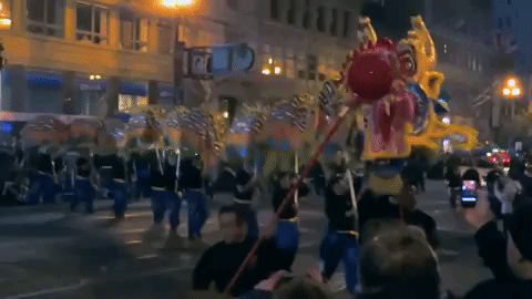 chinese new year parade GIF