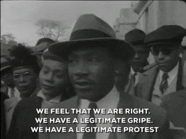 We Feel That We Are Right Martin Luther King GIF by Identity